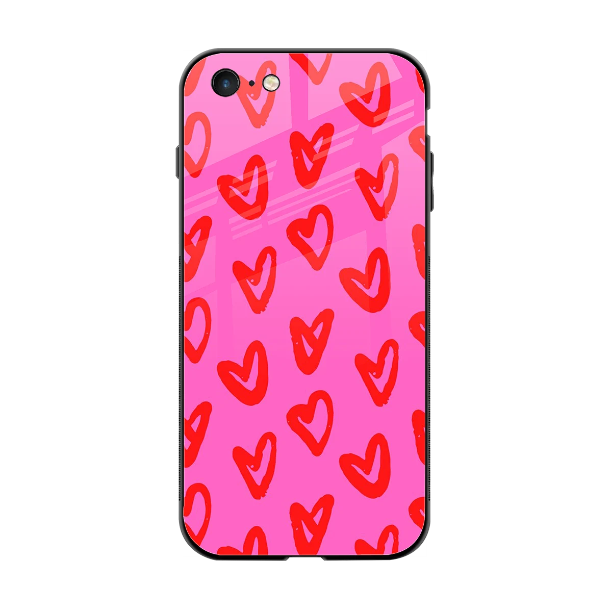 Heart Bloom back phone cover | glass case for iphone 6s