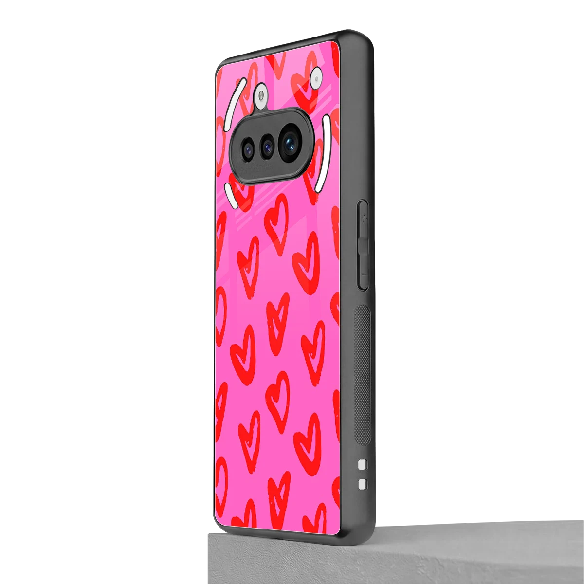 Heart Bloom nothing phone 3a mobile cover | shockproof glass phone case