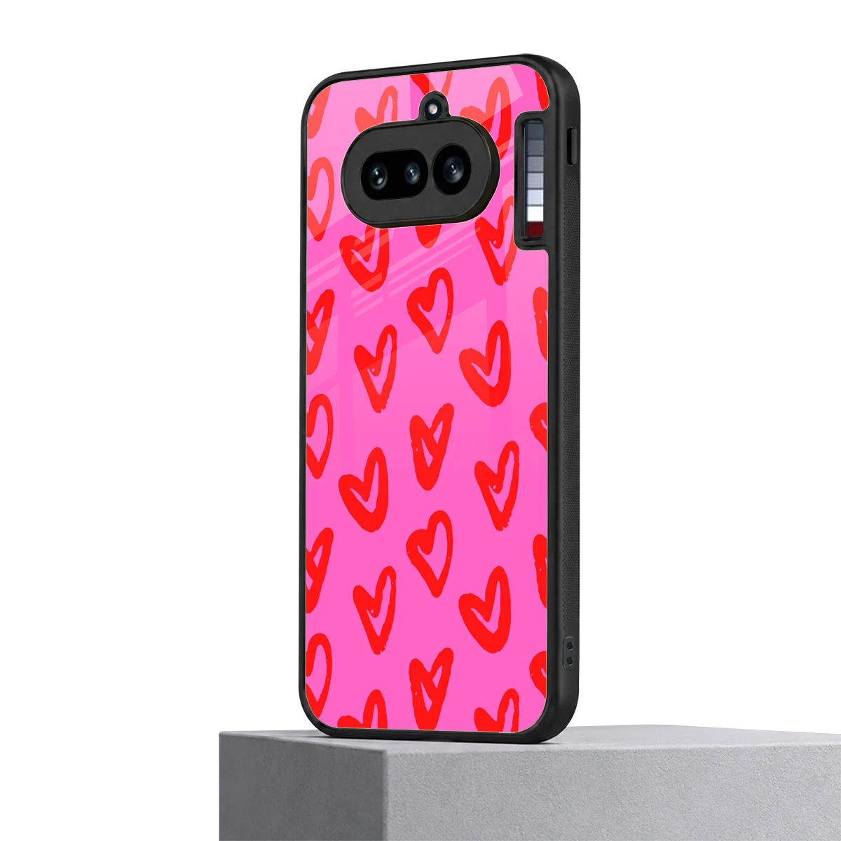 Heart Bloom nothing phone 4a mobile cover | shockproof glass phone case