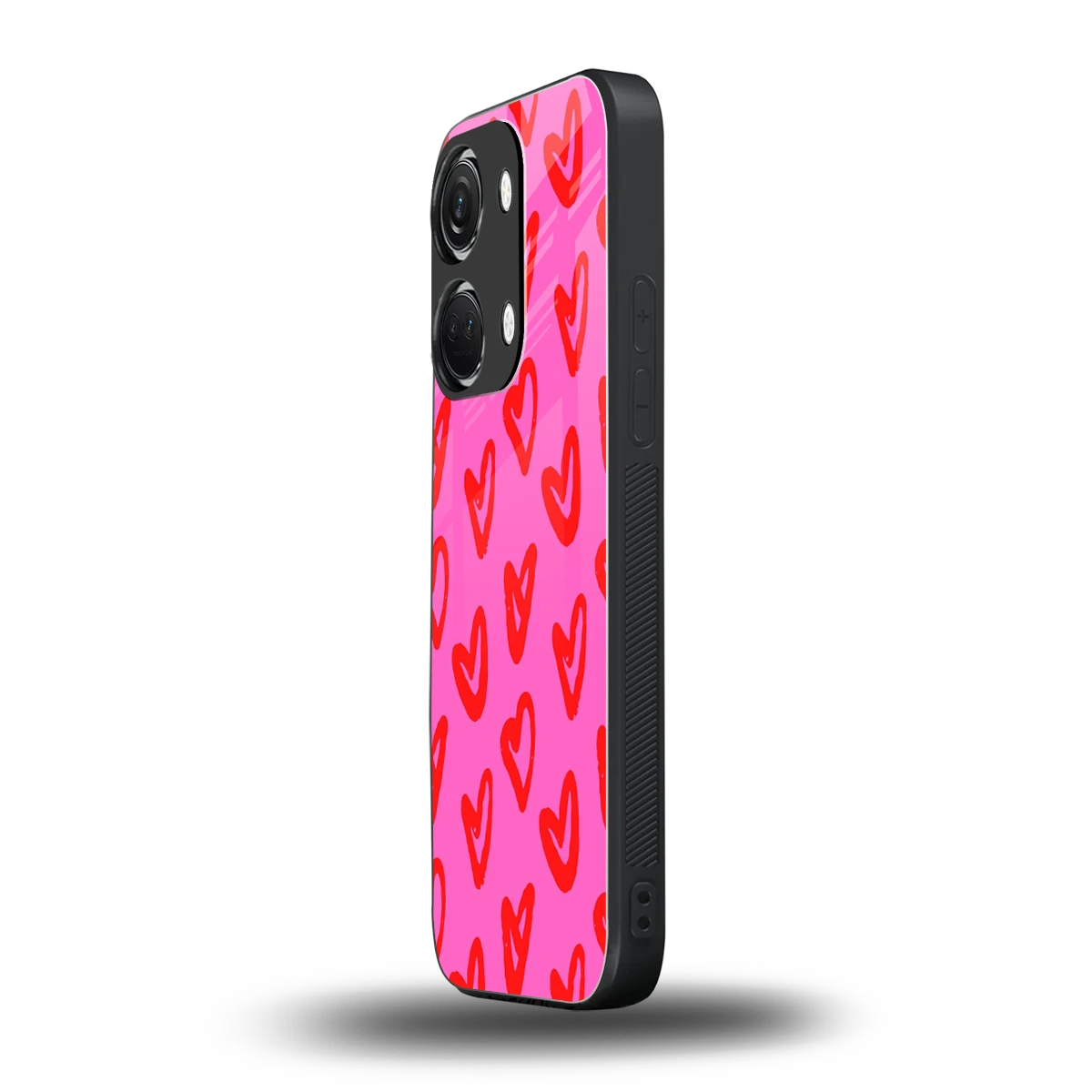 Heart Bloom oneplus nord 3 mobile cover | shockproof glass phone case
