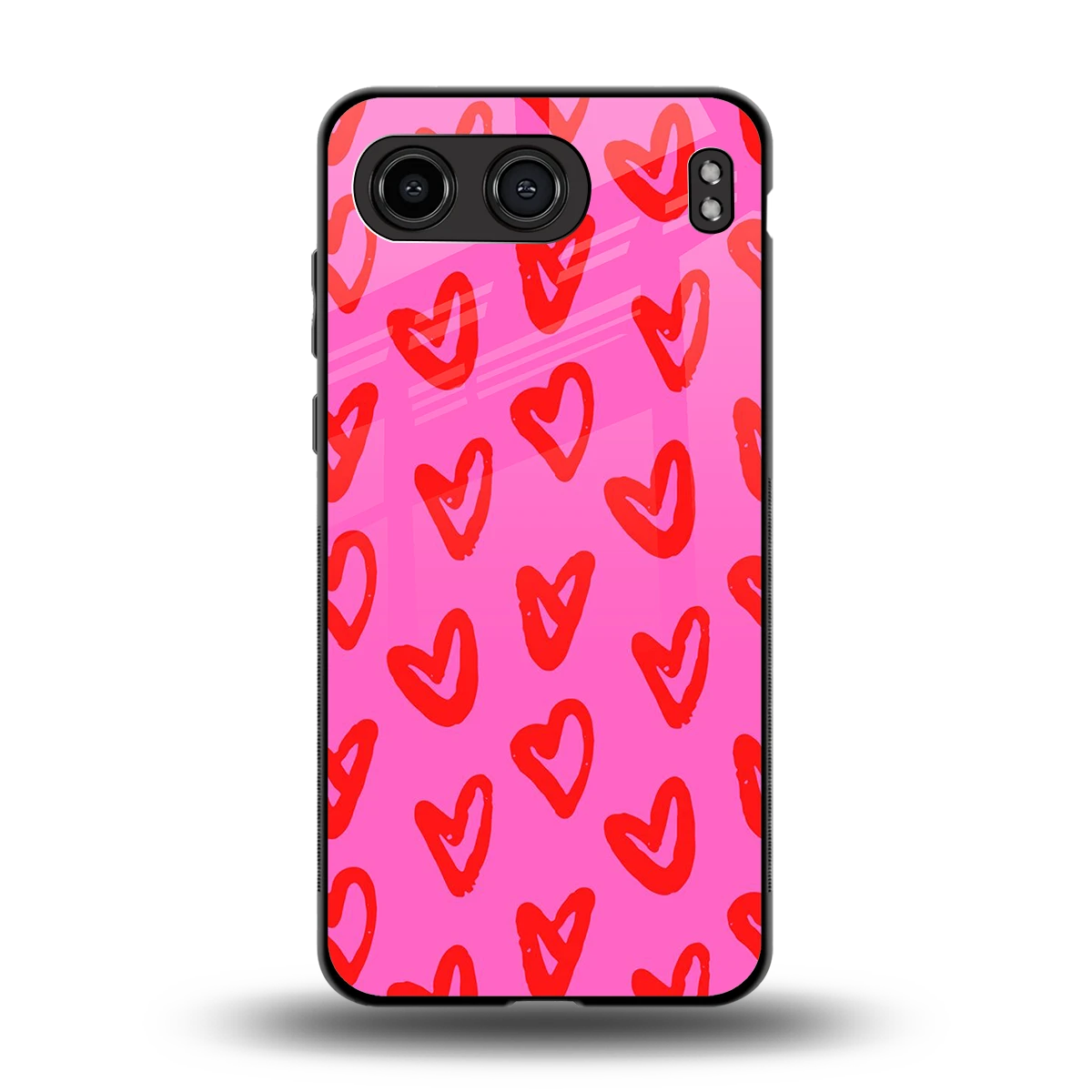 Heart Bloom back phone cover | glass case for oneplus nord 4