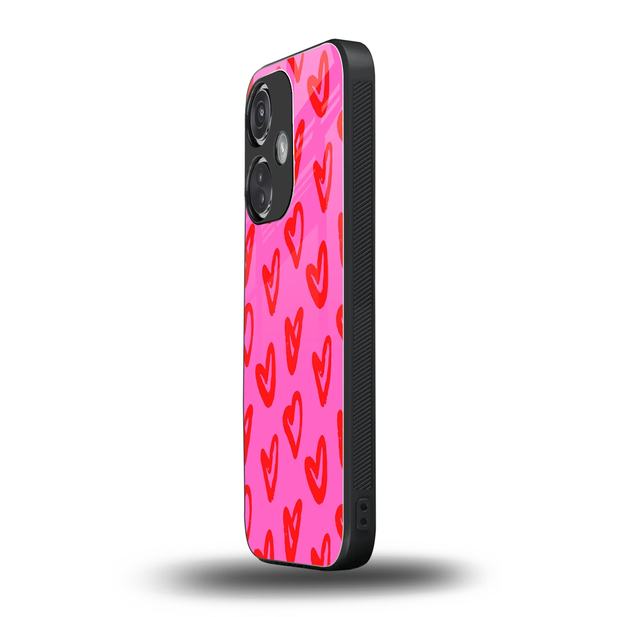 Heart Bloom oneplus nord ce 3 mobile cover | shockproof glass phone case