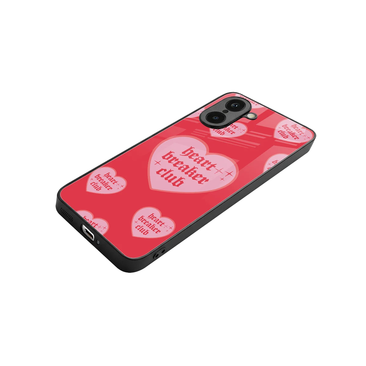 Heart Breaker Club stylish phone case for oneplus nord ce5 5g | glossy glass and slim fit