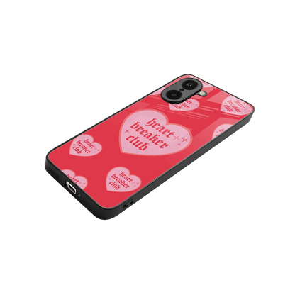 Heart Breaker Club stylish phone case for oneplus nord ce5 5g | glossy glass and slim fit