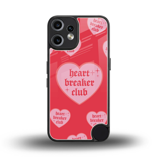 Heart Breaker Club back phone cover | glass case for cmf nothing phone 2 pro