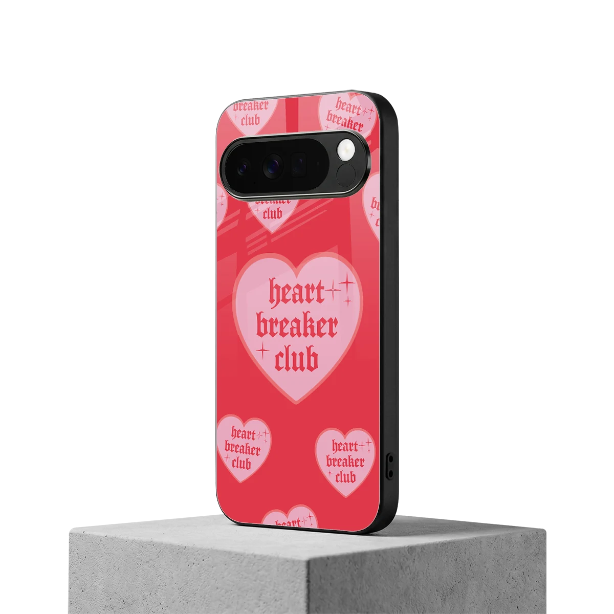 Heart Breaker Club google pixel 10 pro xl mobile cover | shockproof glass phone case