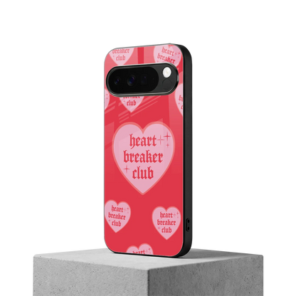Heart Breaker Club google pixel 10 pro xl mobile cover | shockproof glass phone case