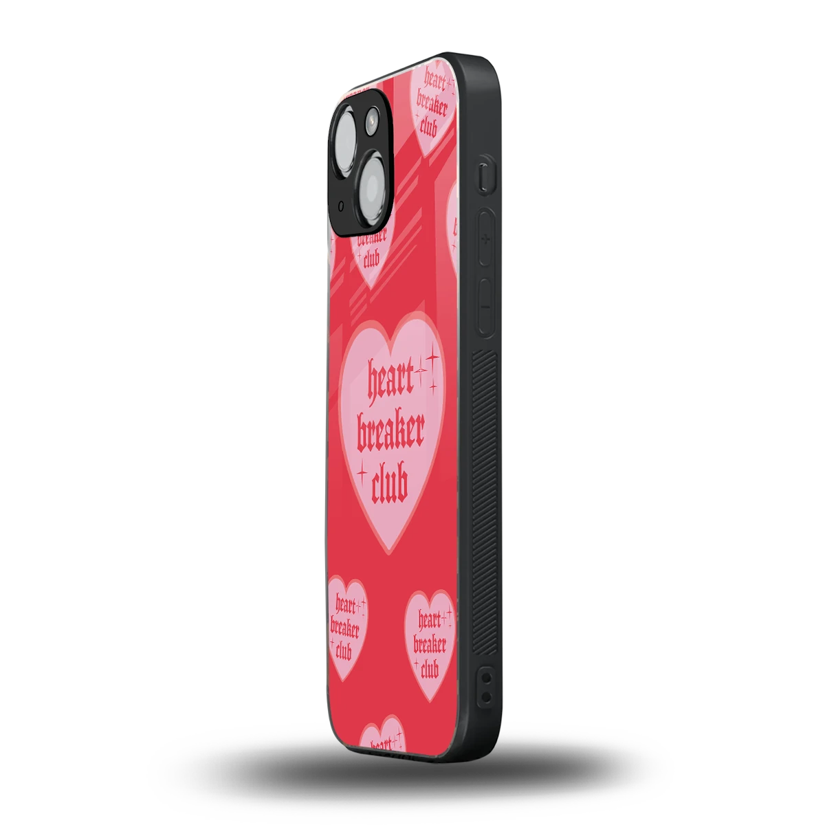 Heart Breaker Club iphone 13 mini mobile cover | shockproof glass phone case