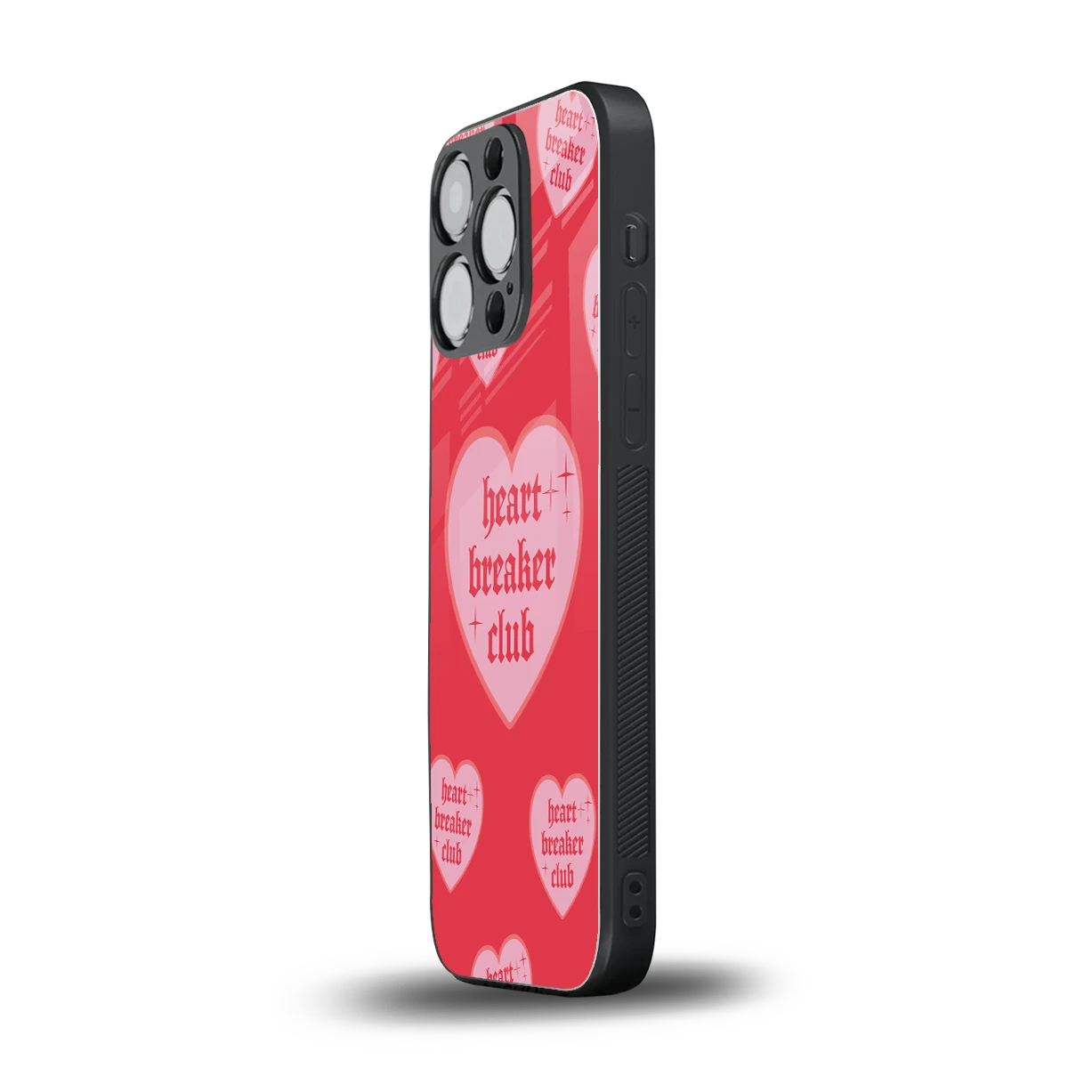 Heart Breaker Club iphone 13 pro mobile cover | shockproof glass phone case