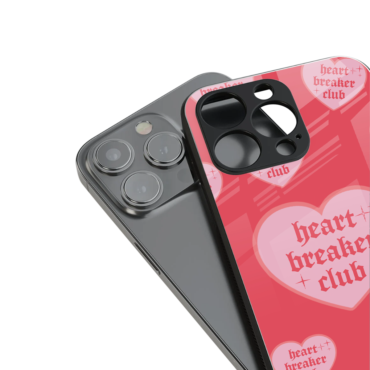 Heart Breaker Club Phone Case for Iphone 16 | Glass Case