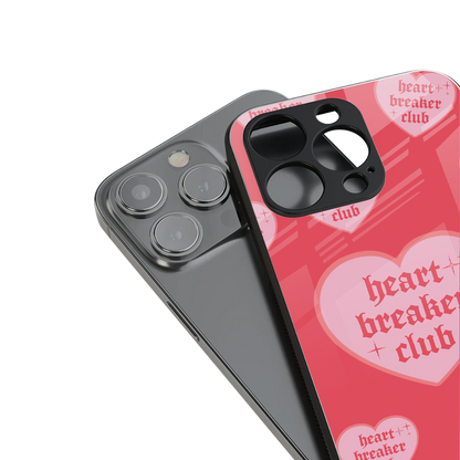 Heart Breaker Club Phone Case for Iphone 16 | Glass Case