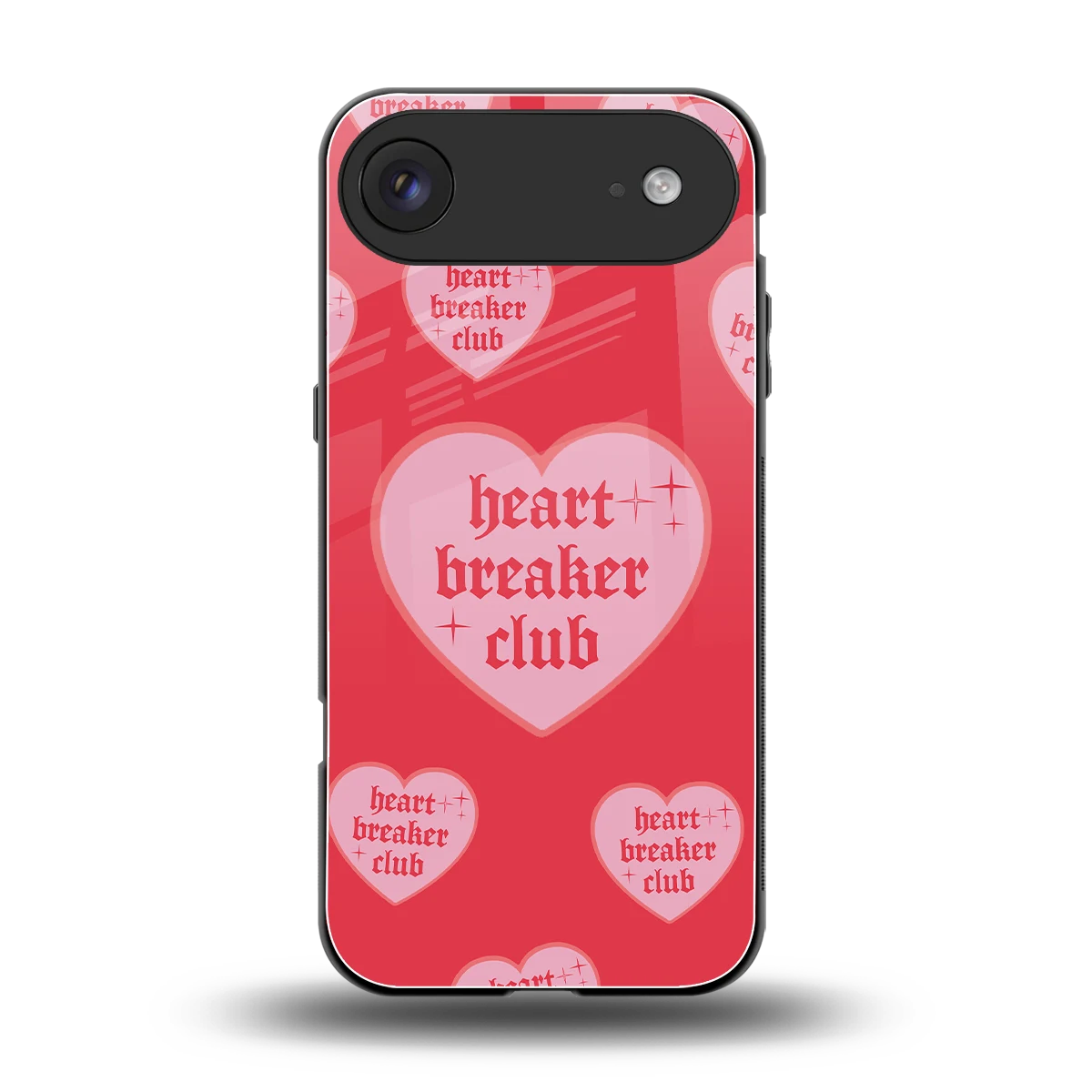 Heart Breaker Club back phone cover | glass case for iphone air
