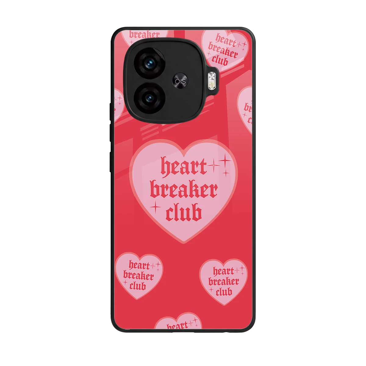 Heart Breaker Club back phone cover | glass case for iqoo neo 10r 5g