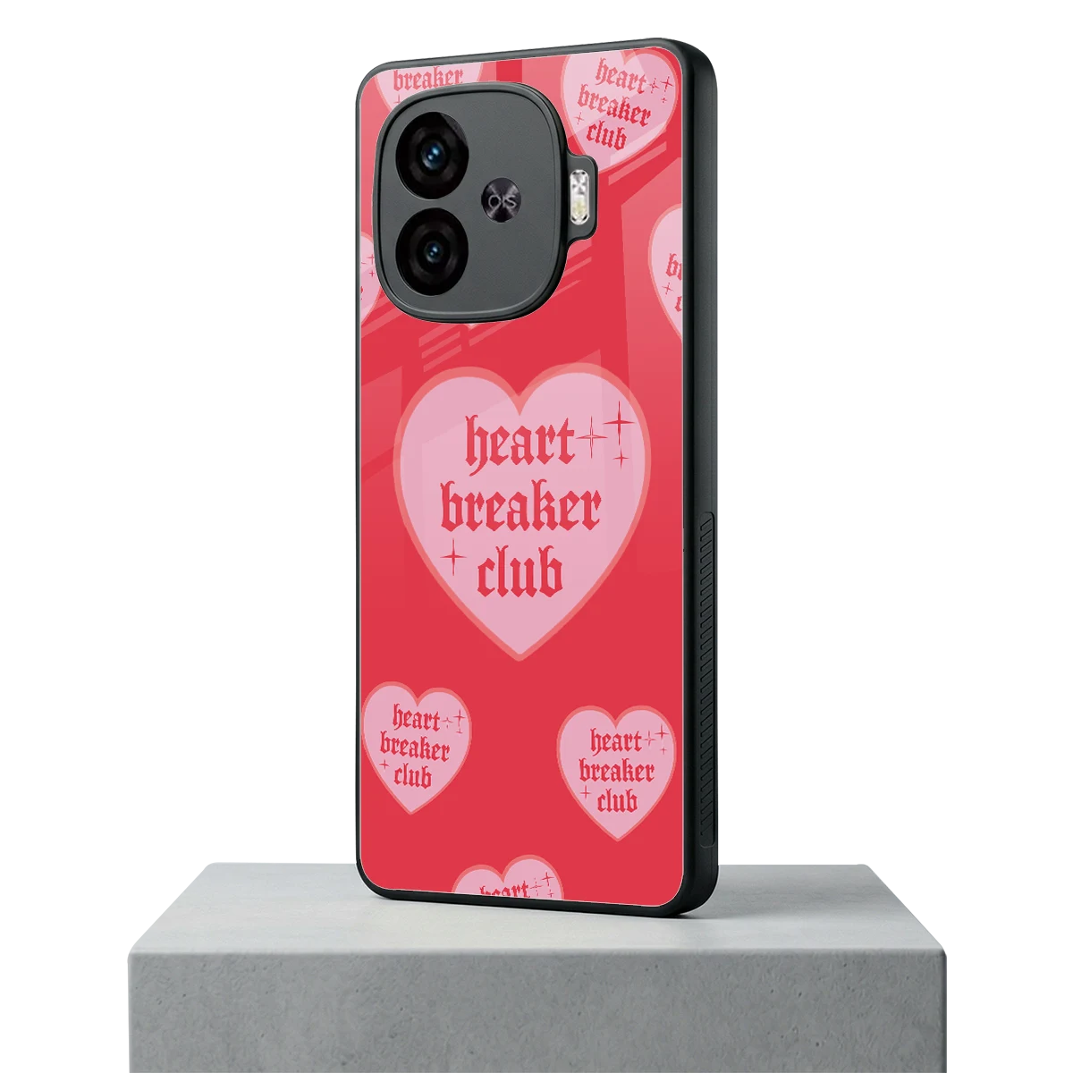 Heart Breaker Club iqoo neo 10r 5g mobile cover | shockproof glass phone case