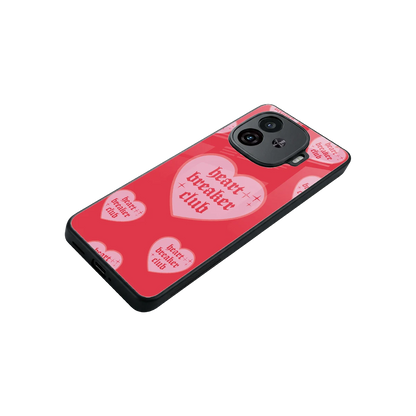Heart Breaker Club stylish phone case for iqoo neo 10r 5g | glossy glass and slim fit