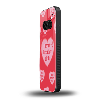 Heart Breaker Club nothing phone 2a plus mobile cover | shockproof glass phone case