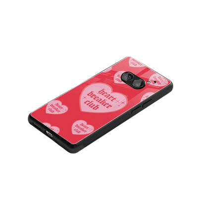 Heart Breaker Club stylish phone case for nothing phone 2a | glossy glass and slim fit