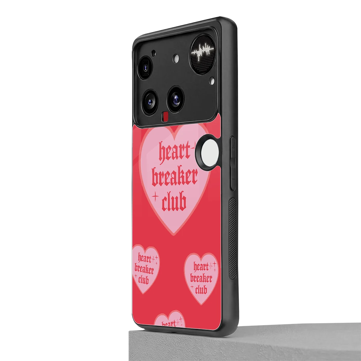 Heart Breaker Club nothing phone 3 mobile cover | shockproof glass phone case