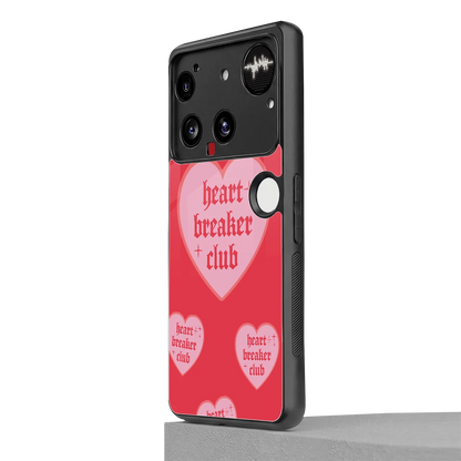 Heart Breaker Club nothing phone 3 mobile cover | shockproof glass phone case