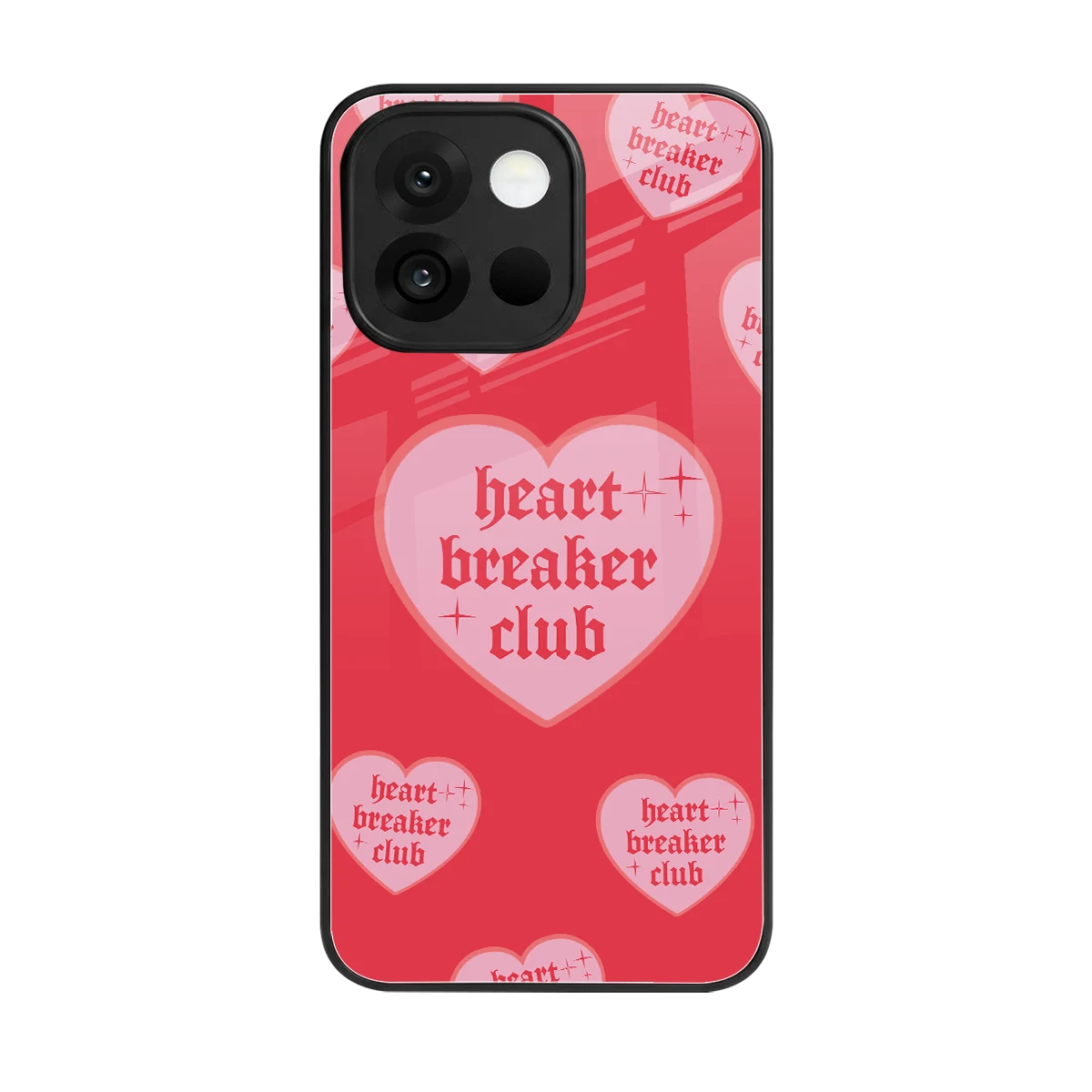 Heart Breaker Club back phone cover | glass case for oneplus 13s