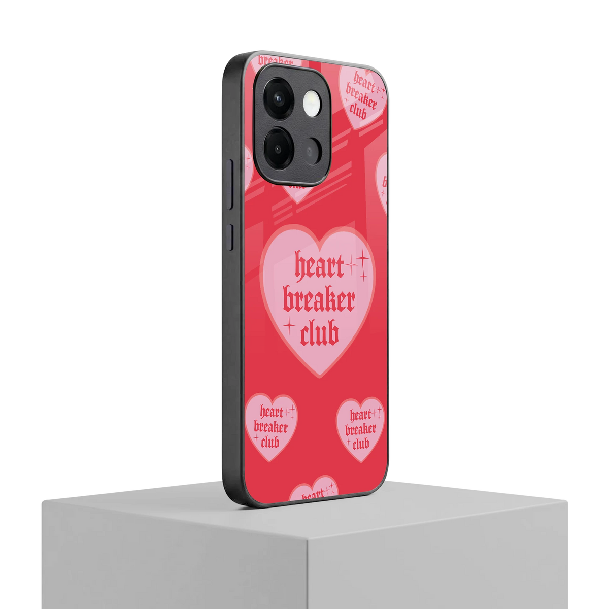 Heart Breaker Club oneplus 13s mobile cover | shockproof glass phone case