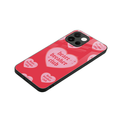 Heart Breaker Club stylish phone case for oneplus 13s | glossy glass and slim fit