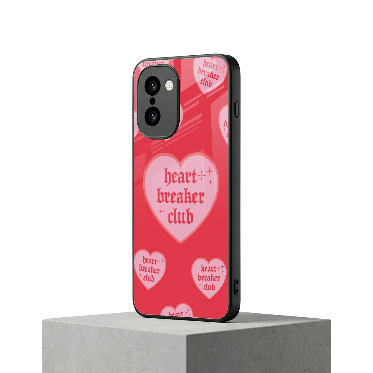 Heart Breaker Club oneplus 15r mobile cover | shockproof glass phone case