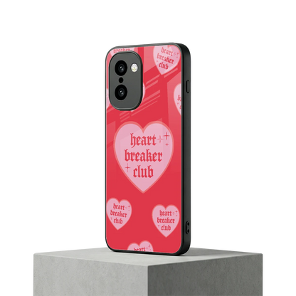 Heart Breaker Club oneplus 15r mobile cover | shockproof glass phone case