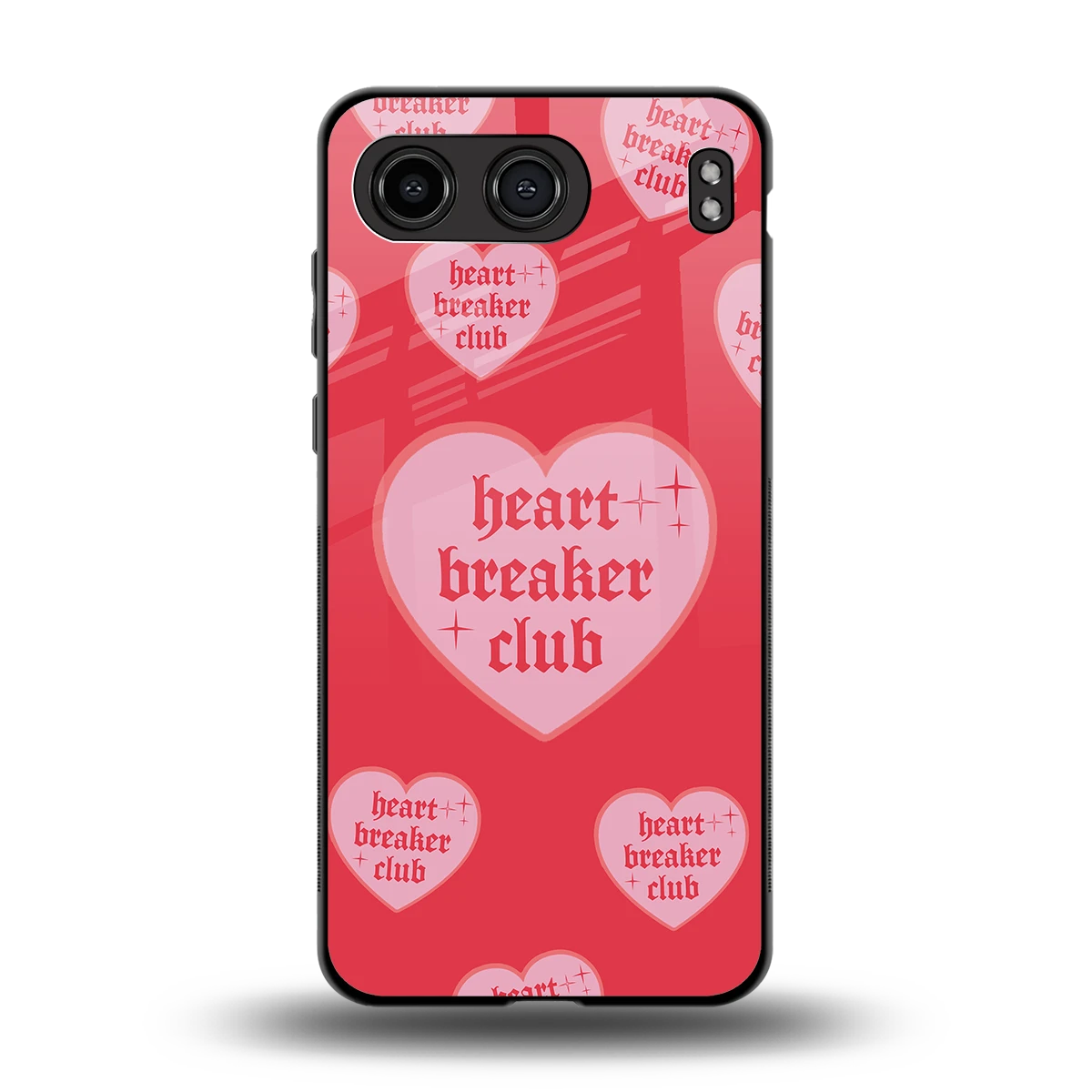 Heart Breaker Club back phone cover | glass case for oneplus nord 4