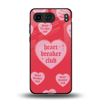 Heart Breaker Club back phone cover | glass case for oneplus nord 4