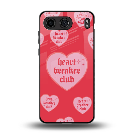 Heart Breaker Club back phone cover | glass case for oneplus nord 4