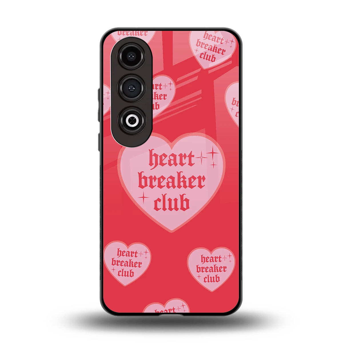 Heart Breaker Club back phone cover | glass case for oneplus nord ce 4