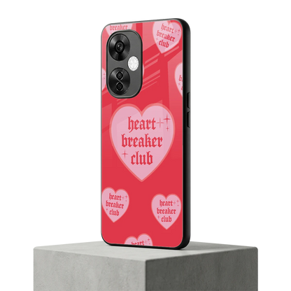 Heart Breaker Club oneplus nord ce 3 lite mobile cover | shockproof glass phone case