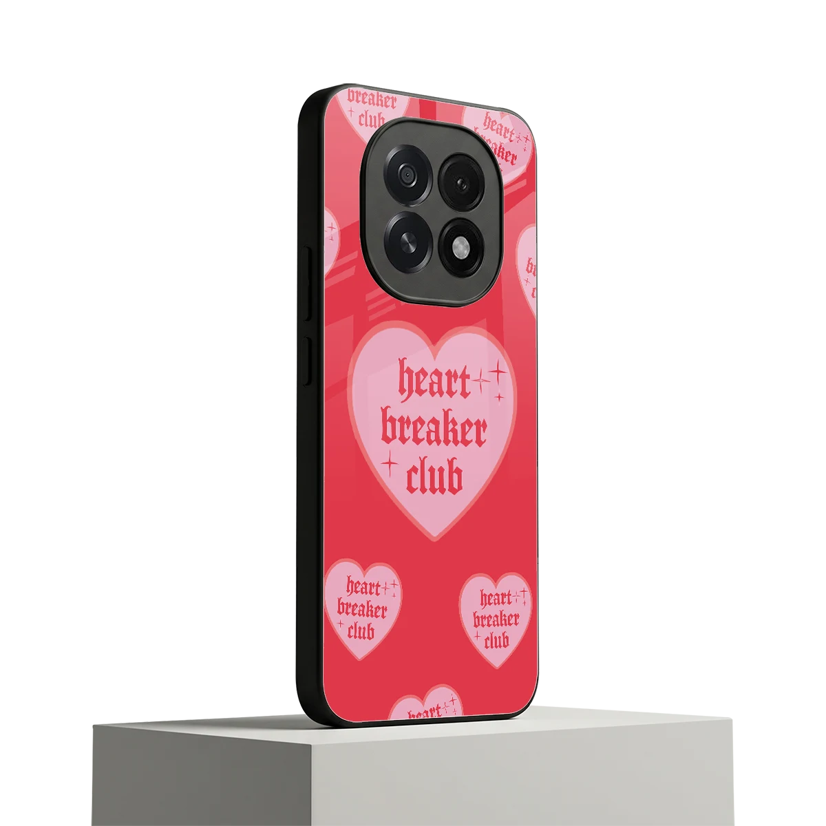 Heart Breaker Club oppo f29 5g mobile cover | shockproof glass phone case