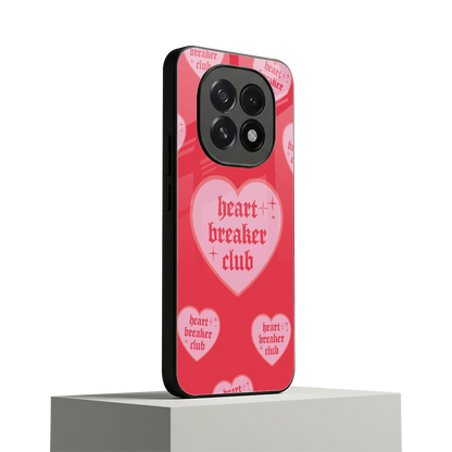 Heart Breaker Club oppo f29 5g mobile cover | shockproof glass phone case