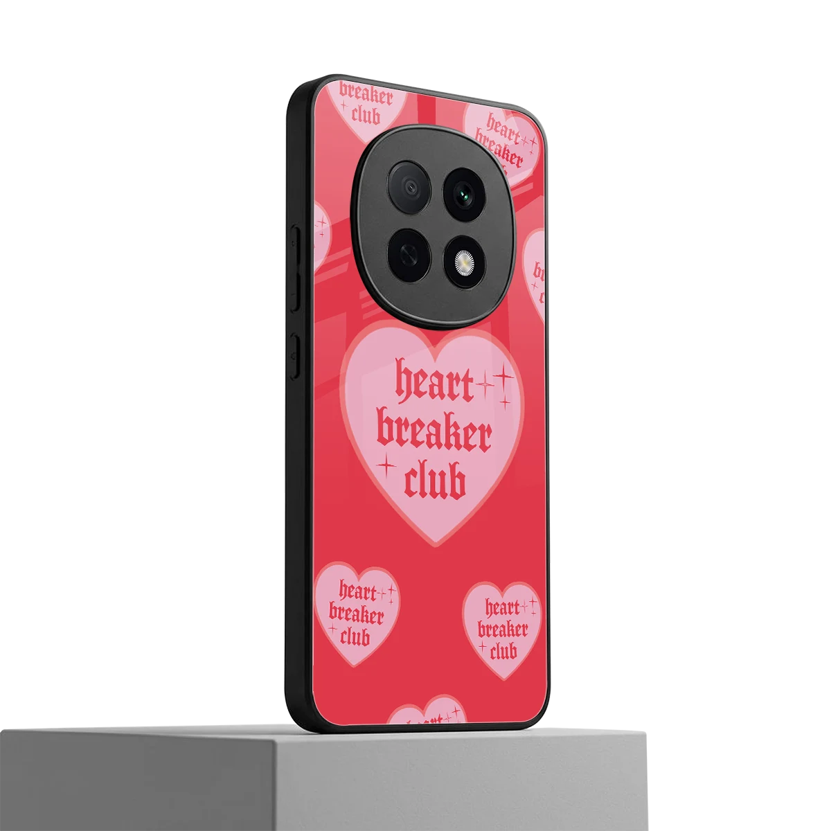 Heart Breaker Club oppo f29 pro 5g mobile cover | shockproof glass phone case