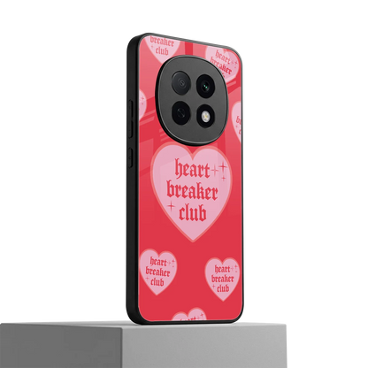 Heart Breaker Club oppo f29 pro 5g mobile cover | shockproof glass phone case