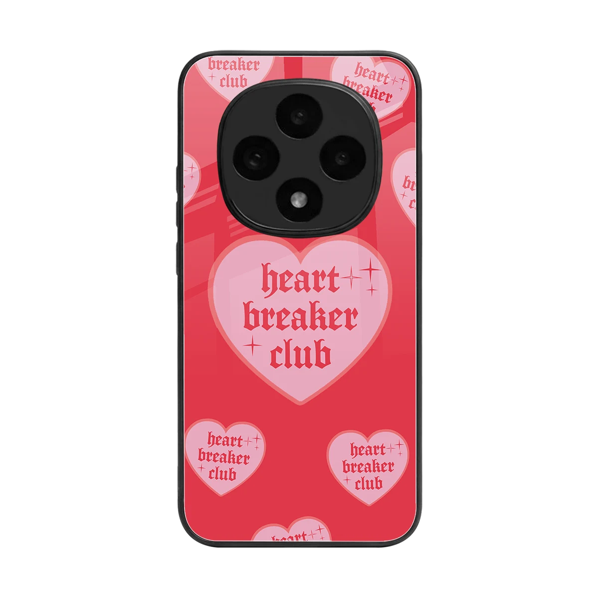 Heart Breaker Club back phone cover | glass case for oppo f31 pro 5g