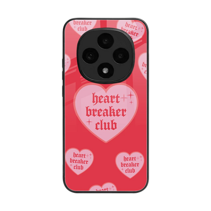 Heart Breaker Club back phone cover | glass case for oppo f31 pro 5g