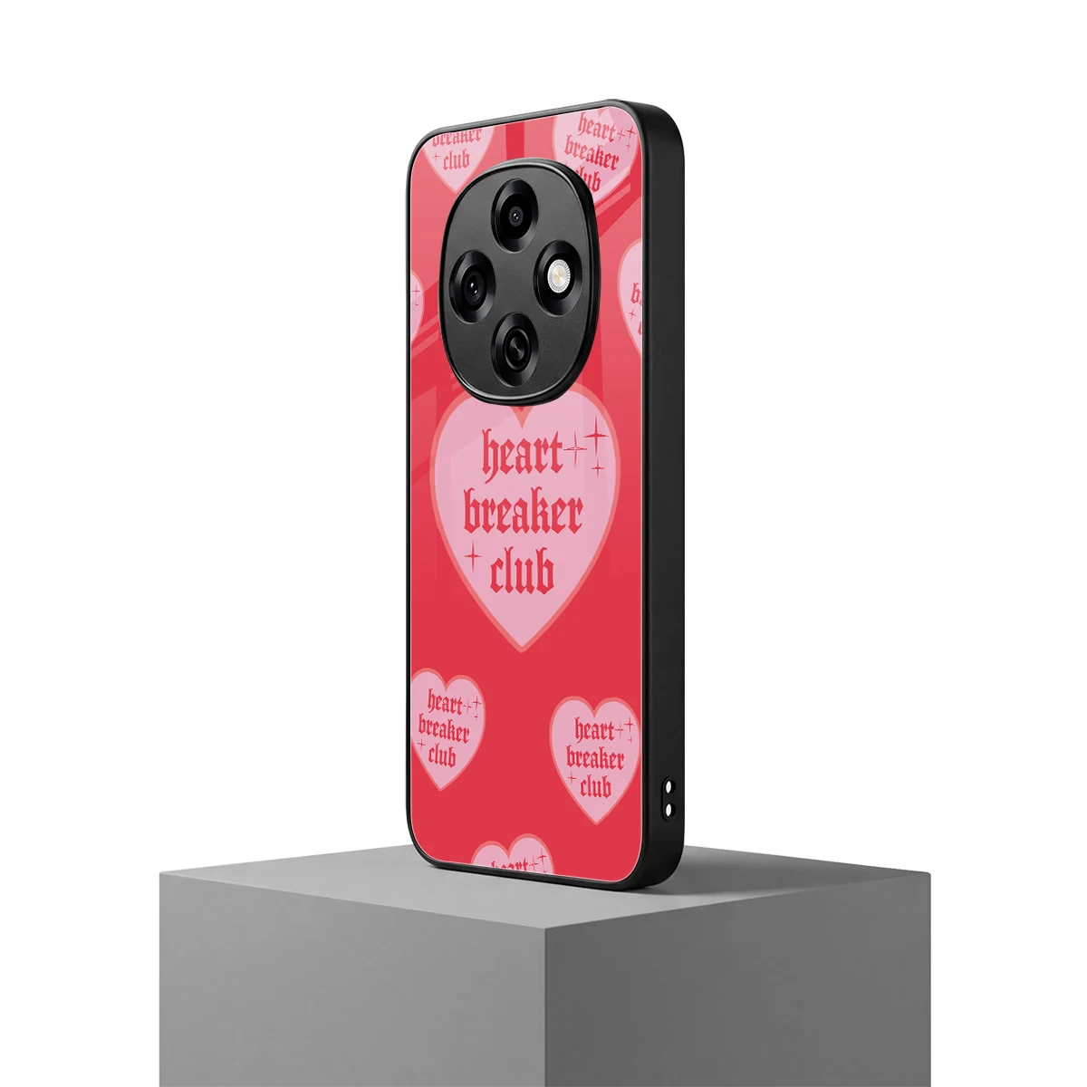 Heart Breaker Club oppo f31 pro 5g mobile cover | shockproof glass phone case