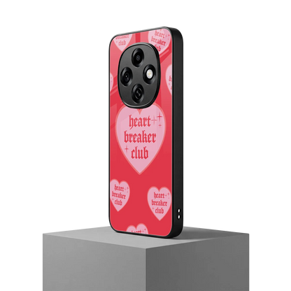 Heart Breaker Club oppo f31 pro 5g mobile cover | shockproof glass phone case