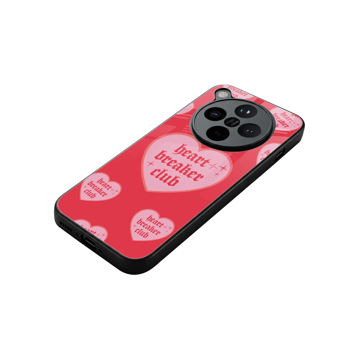 Heart Breaker Club stylish phone case for oppo find x8 | glossy glass and slim fit
