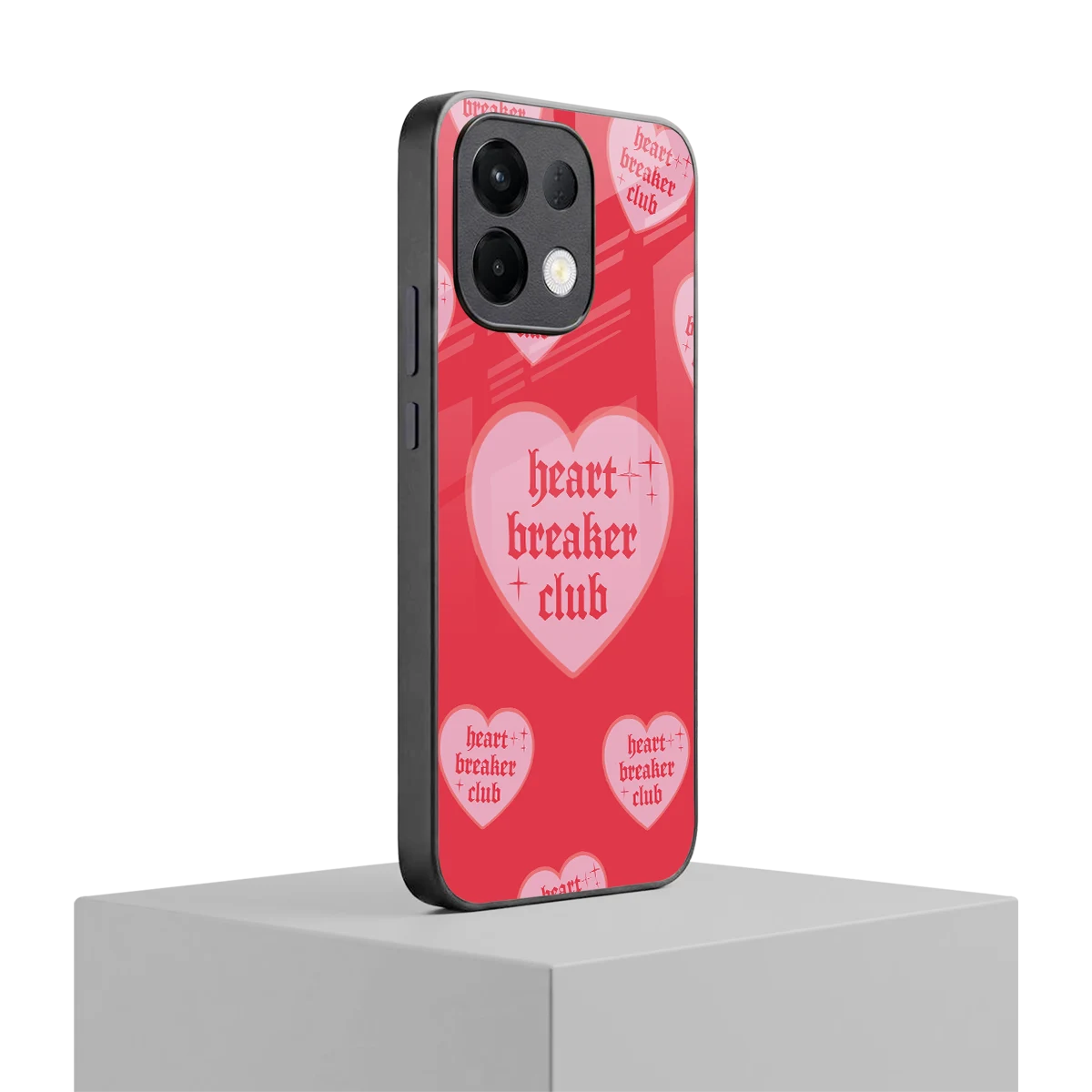 Heart Breaker Club oppo k13 5g mobile cover | shockproof glass phone case