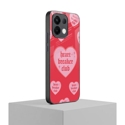 Heart Breaker Club oppo k13 5g mobile cover | shockproof glass phone case