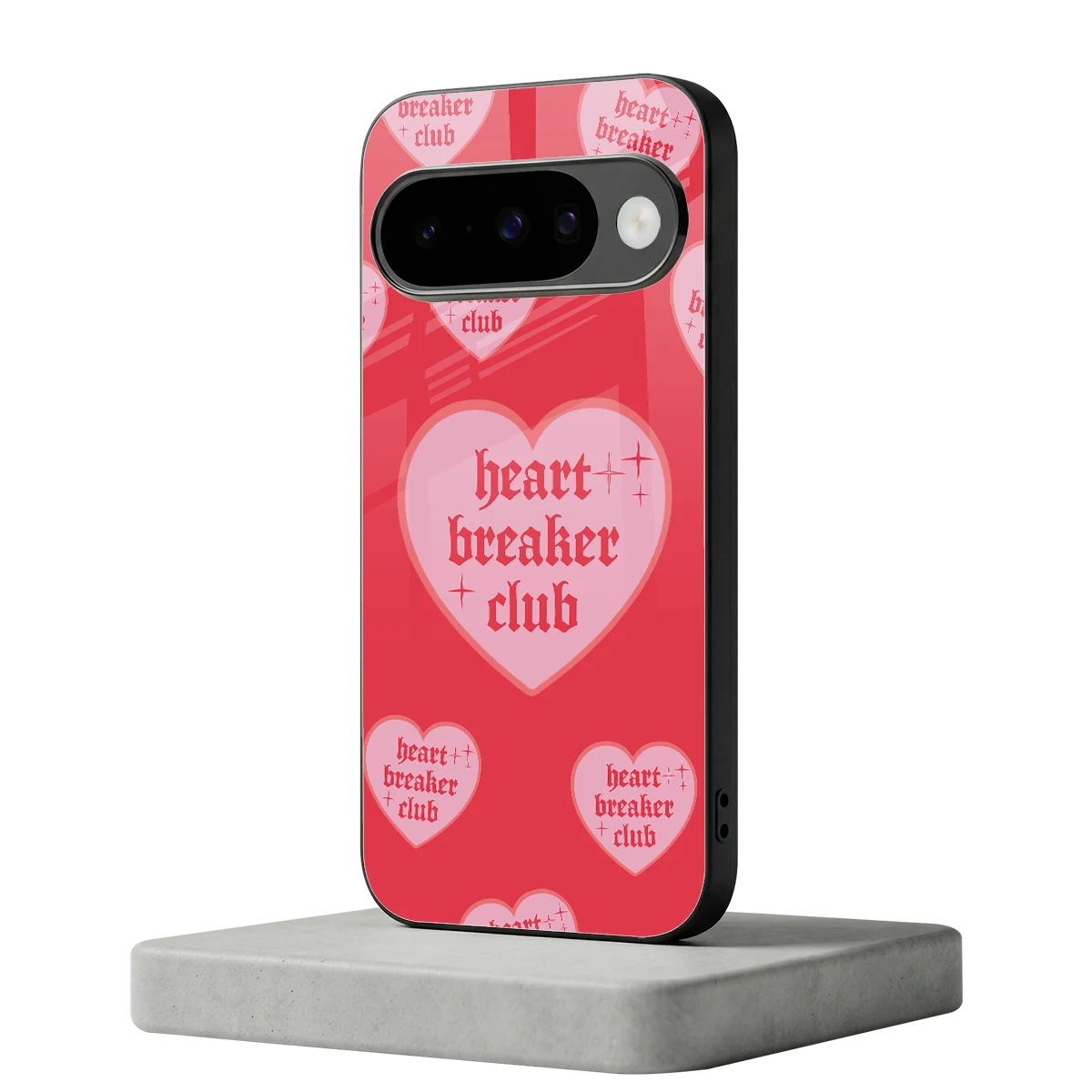 Heart Breaker Club google pixel 10 mobile cover | shockproof glass phone case