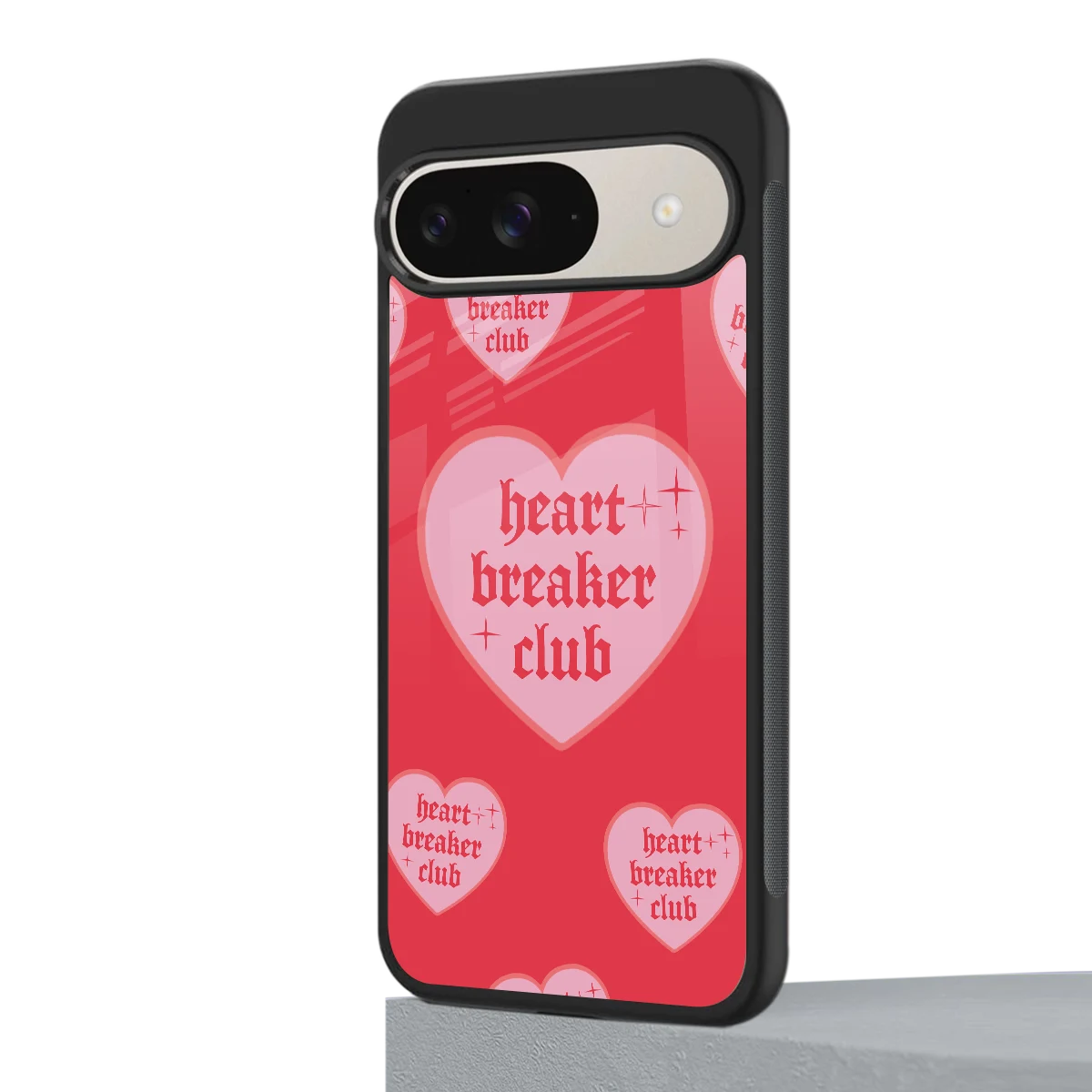Heart Breaker Club google pixel 9 mobile cover | shockproof glass phone case
