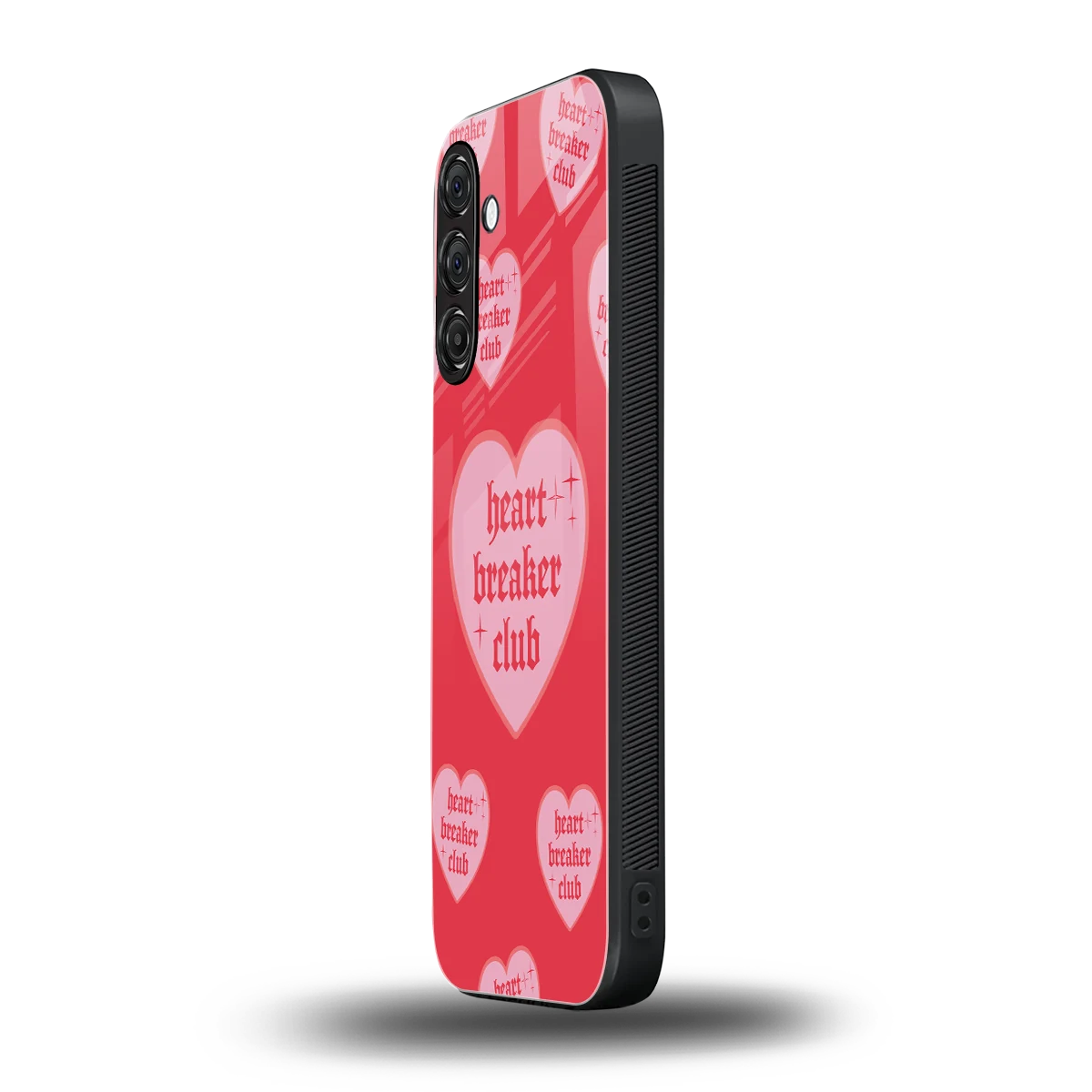 Heart Breaker Club samsung galaxy a55 5g mobile cover | shockproof glass phone case