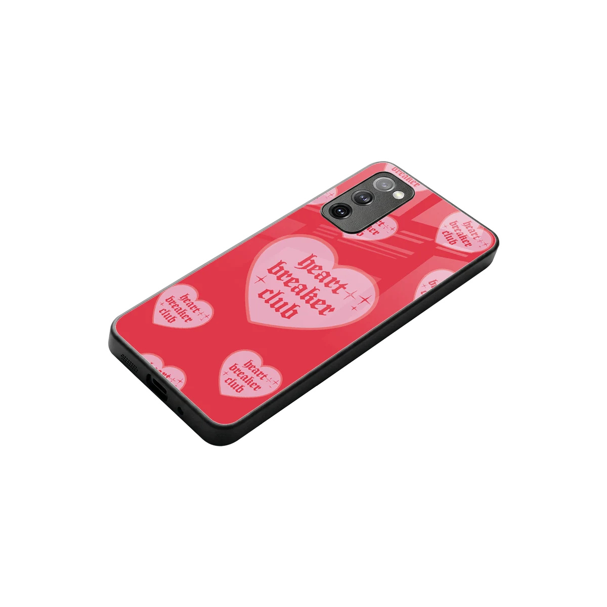 Heart Breaker Club stylish phone case for samsung galaxy s20 fe | glossy glass and slim fit