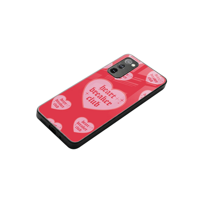 Heart Breaker Club stylish phone case for samsung galaxy s20 fe | glossy glass and slim fit