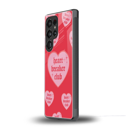 Heart Breaker Club samsung galaxy s25 ultra mobile cover | shockproof glass phone case